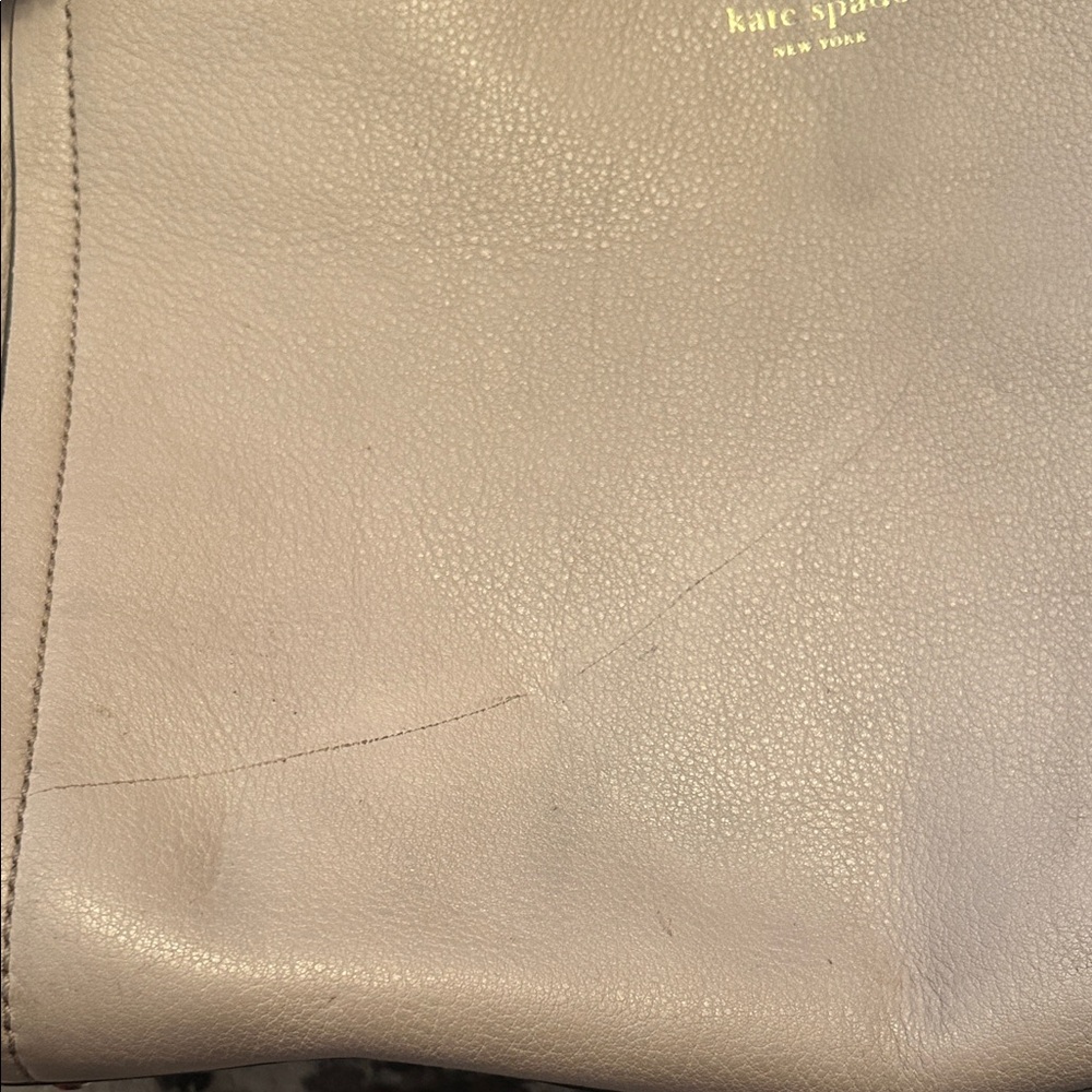 Kate Spade Taupe Satchel Bag - Picture 2 of 7